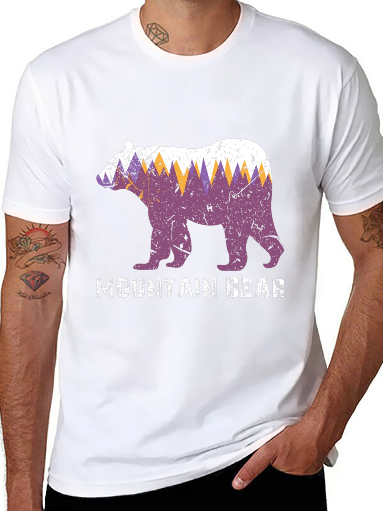 Mountain Bear Graphic Tee - Adventure Ready