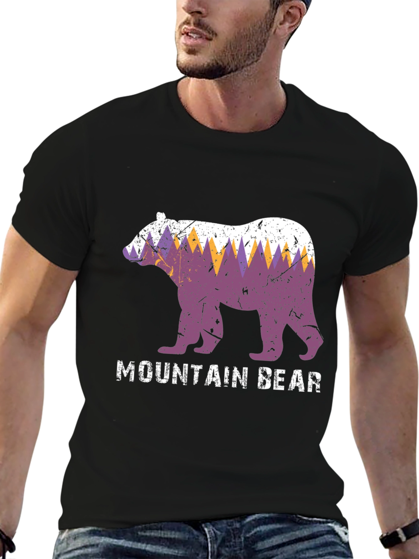 Mountain Bear Graphic Tee - Adventure Ready