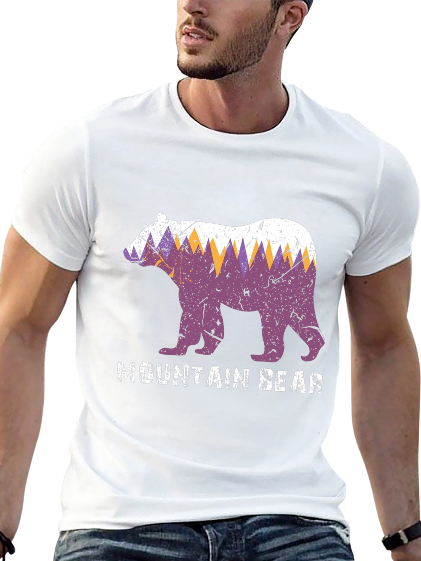 Mountain Bear Graphic Tee - Adventure Ready