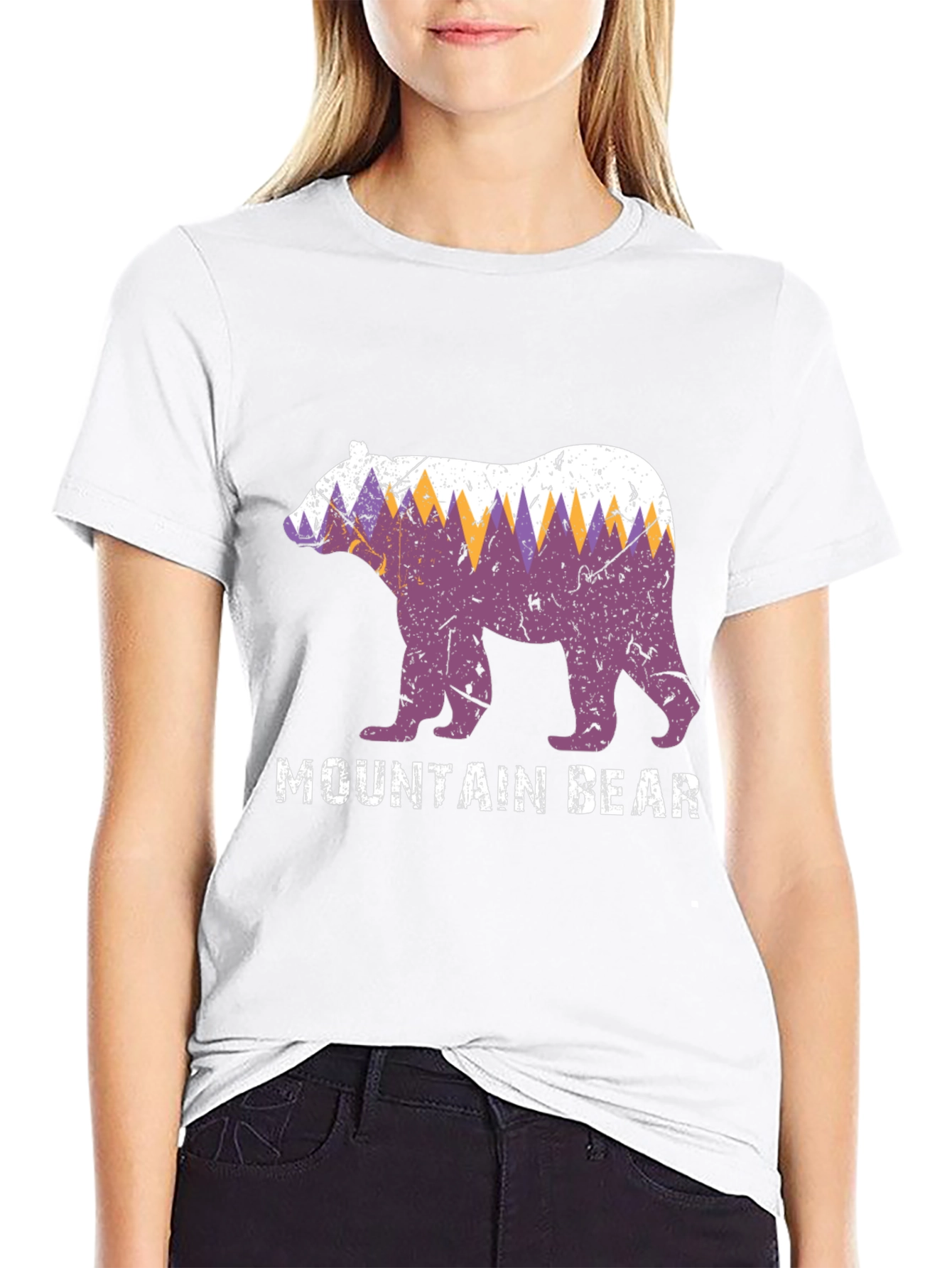 Mountain Bear Graphic Tee - Adventure Ready