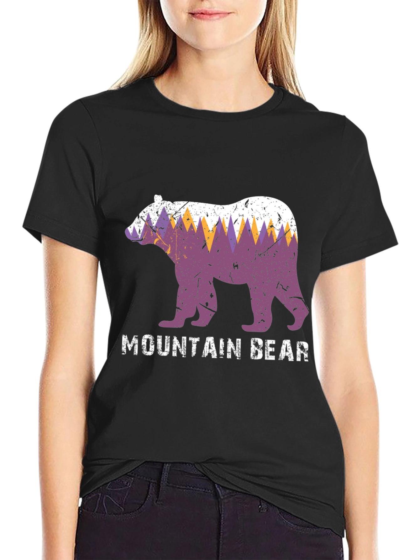 Mountain Bear Graphic Tee - Adventure Ready