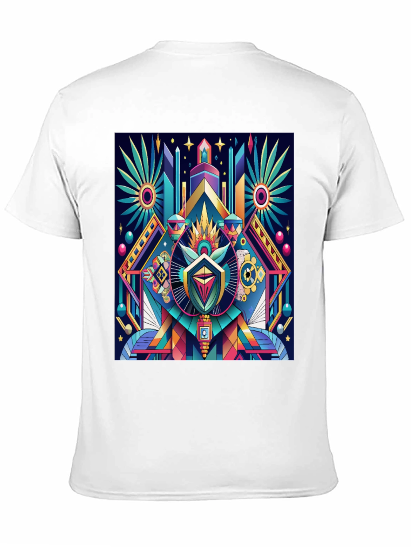 Geometric Art T-Shirt - Modern Graphic Tee