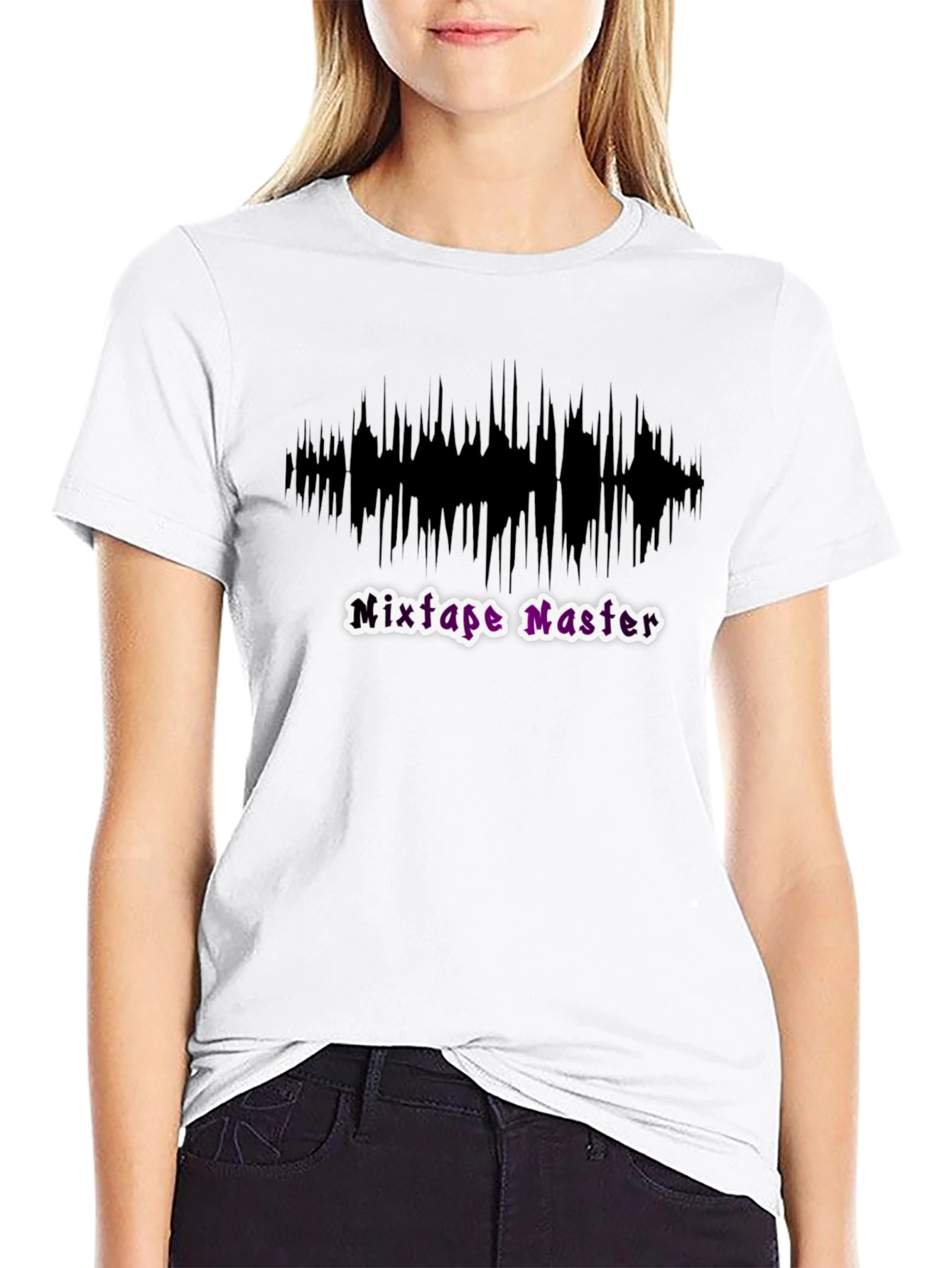 Mixtape Master Black Graphic Tee - Music Lover Gift