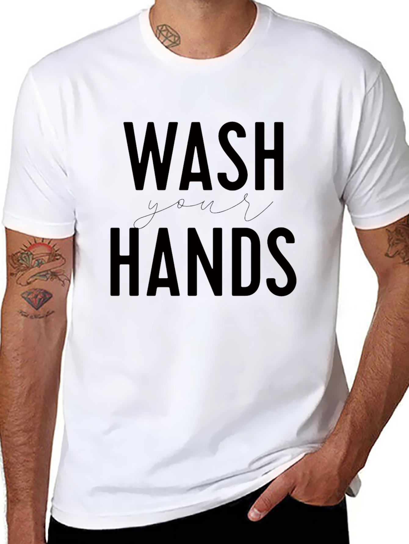 Wash Your Hands Graphic Tee