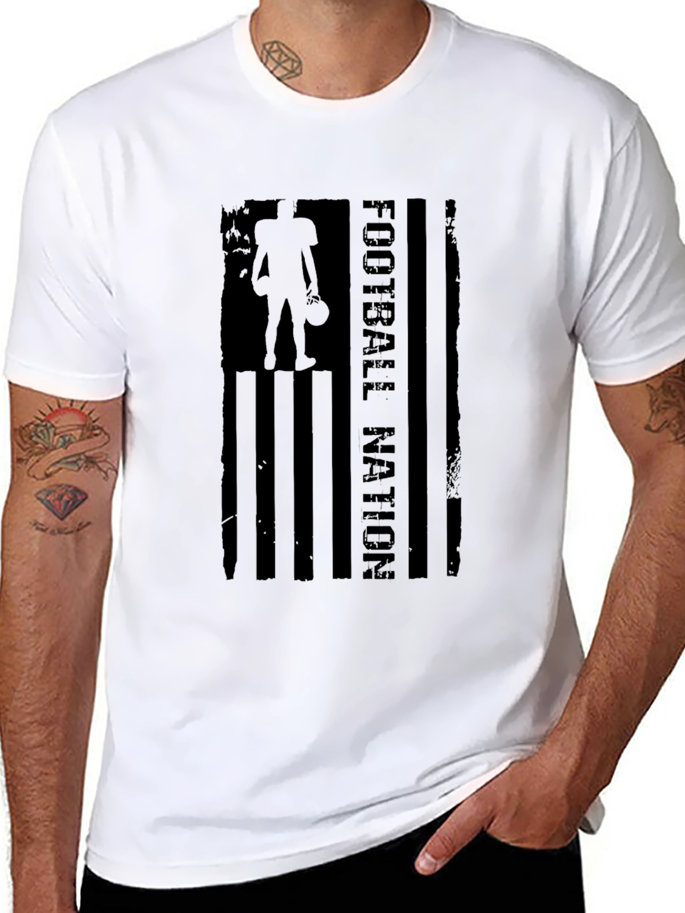 Football Nation Graphic Tee