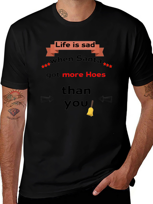 Life is Sad Santa T-Shirt