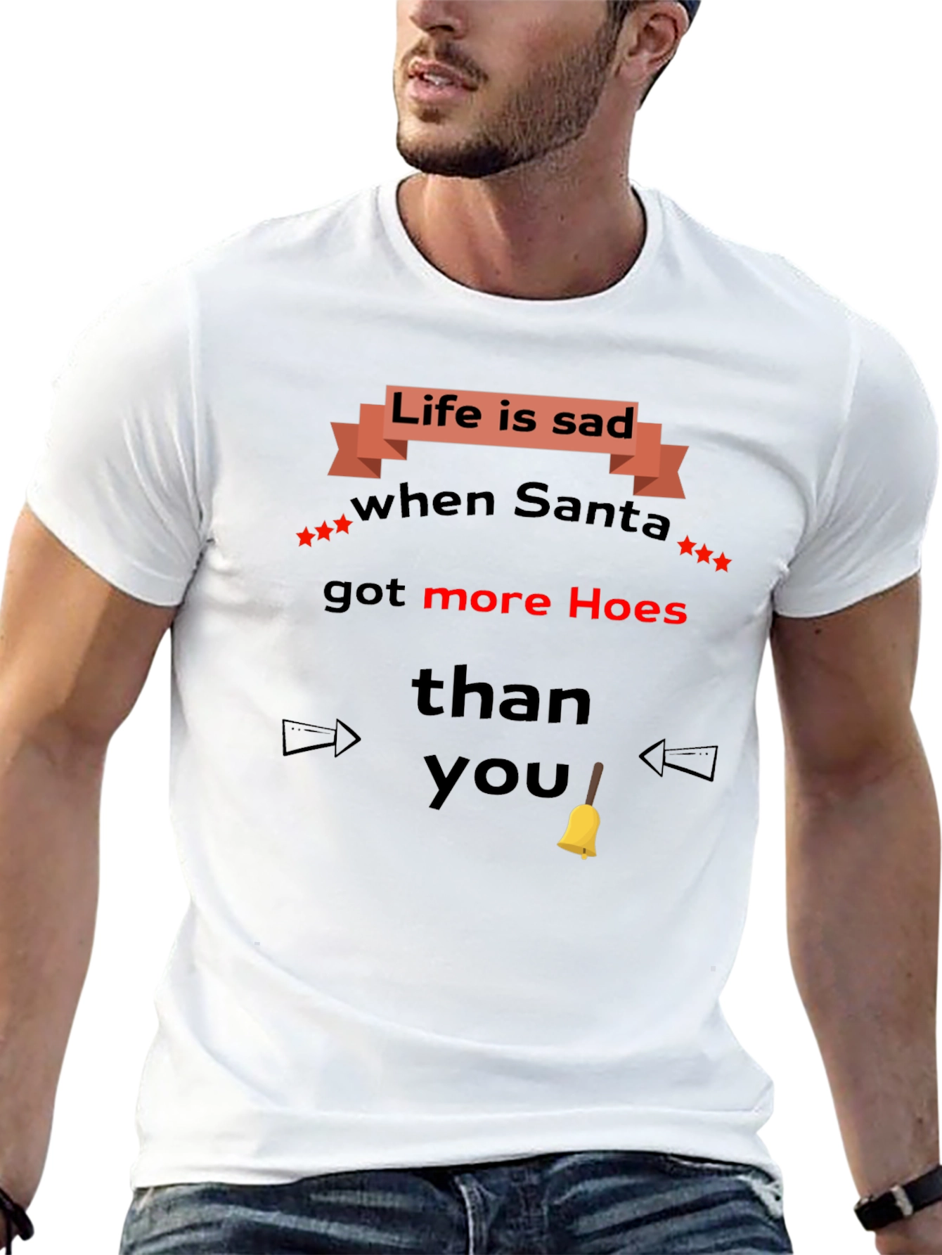 Life is Sad Santa T-Shirt