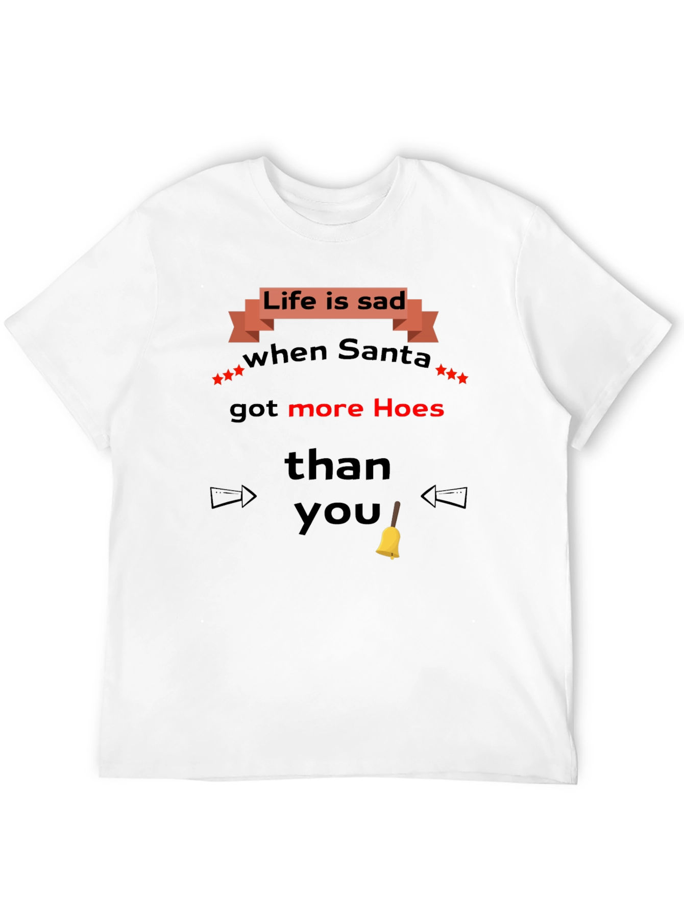 Life is Sad Santa T-Shirt