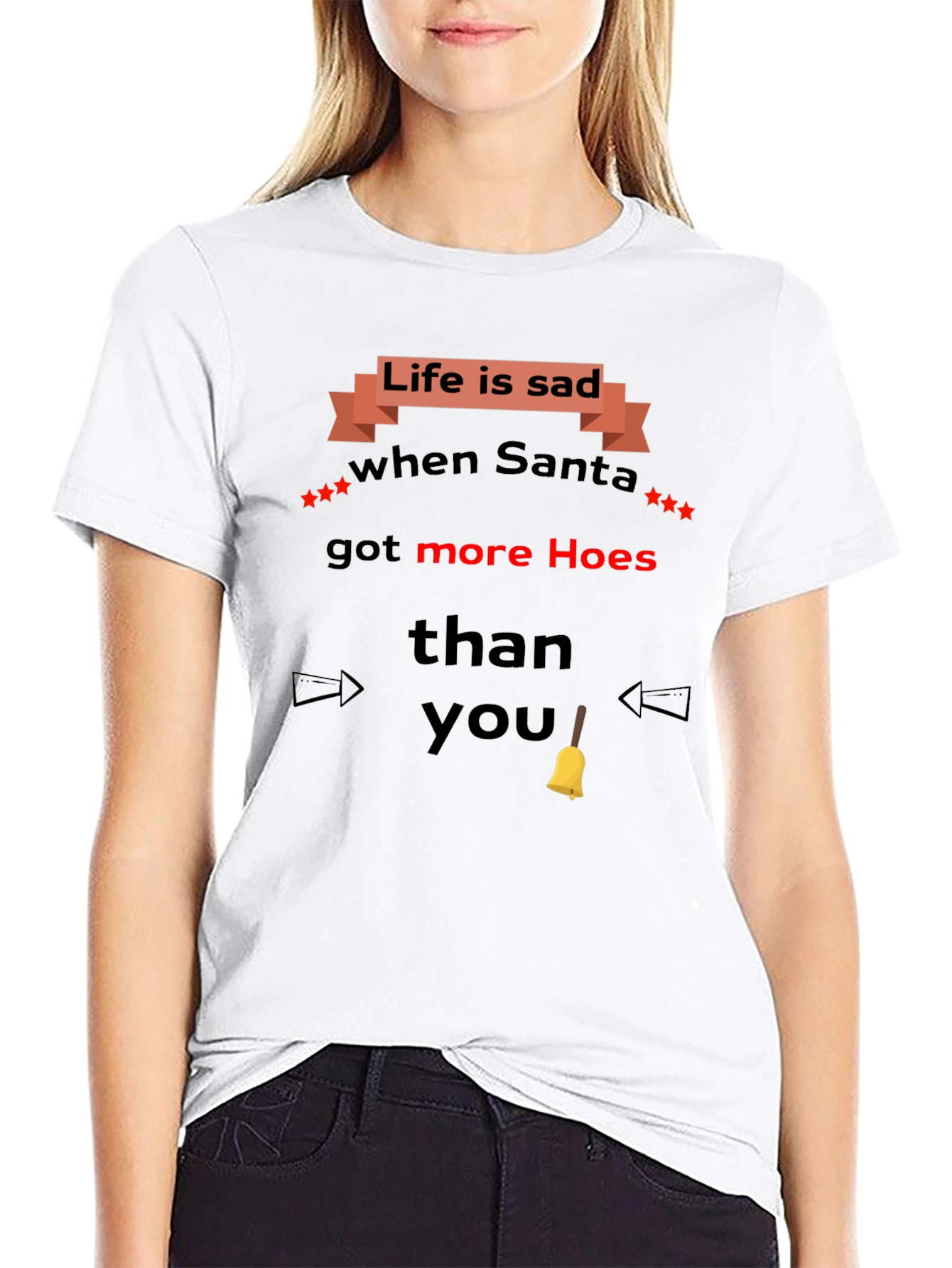 Life is Sad Santa T-Shirt