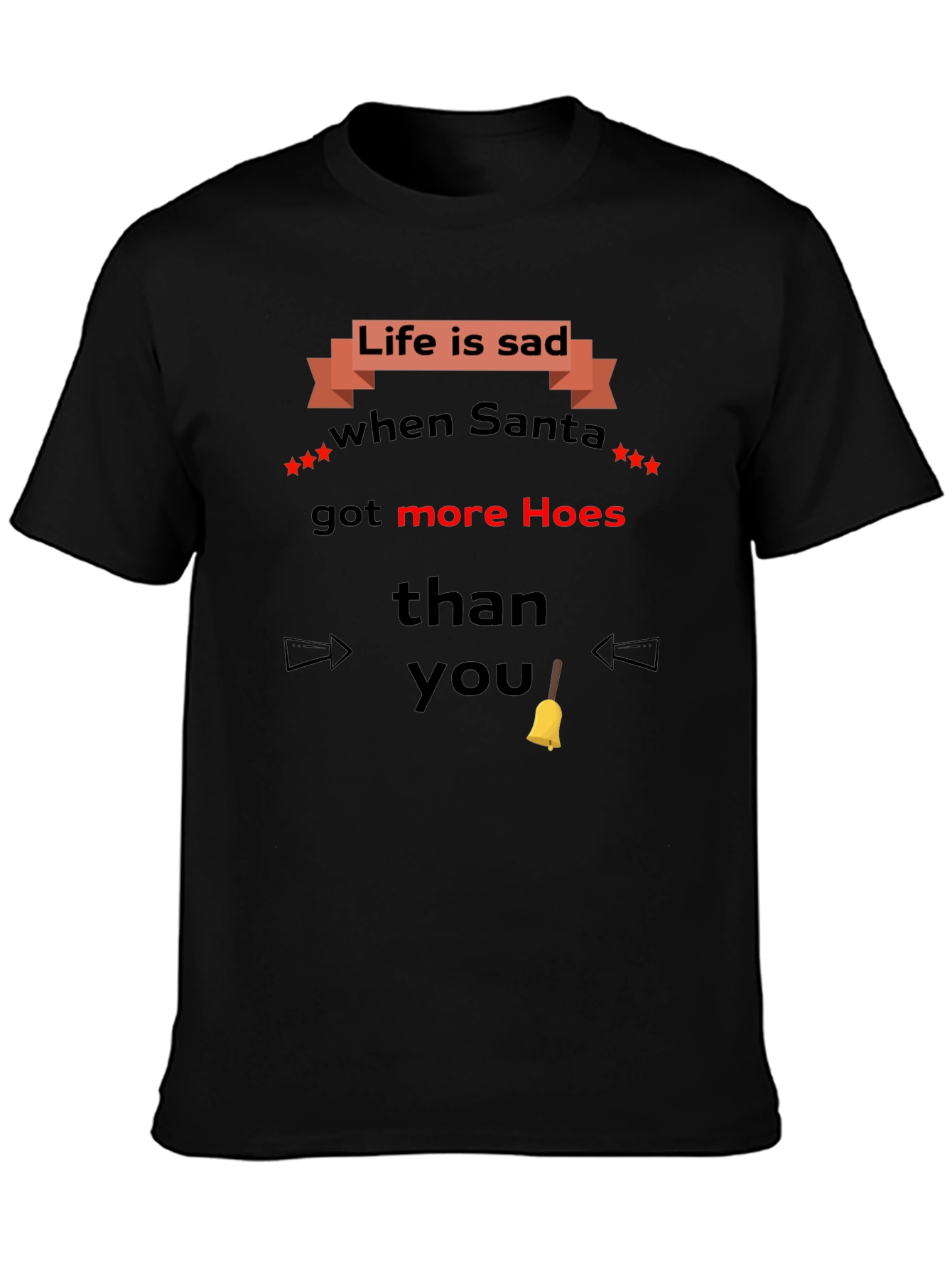 Life is Sad Santa T-Shirt