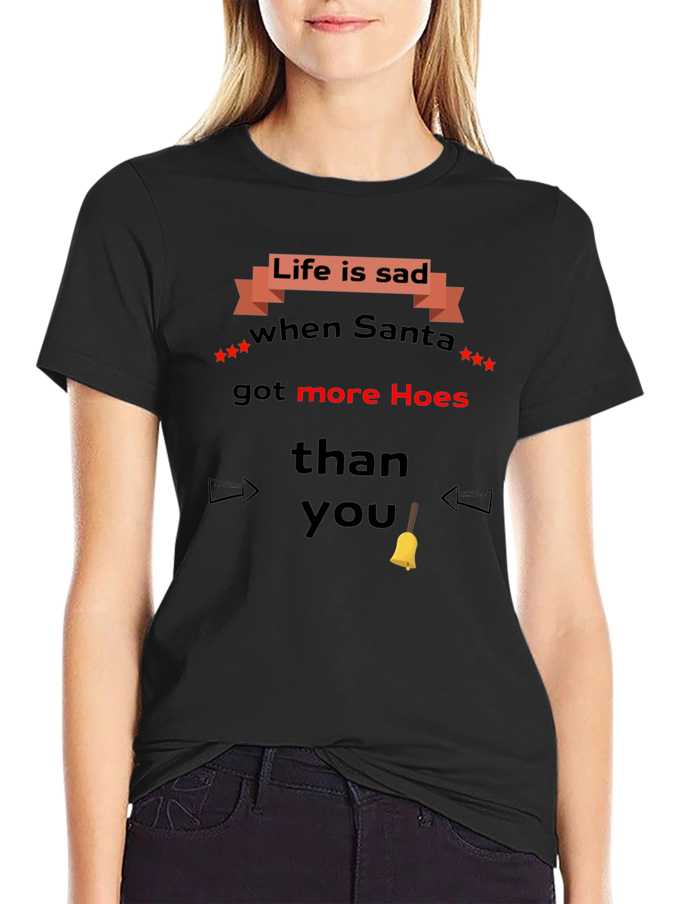 Life is Sad Santa T-Shirt
