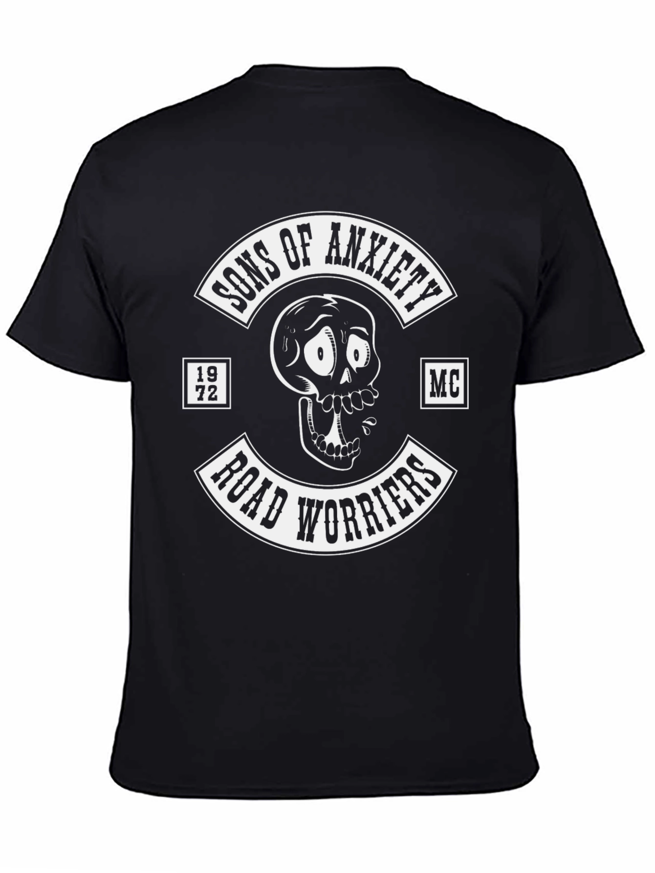 Sons of Anxiety Road Worriers Black T-Shirt