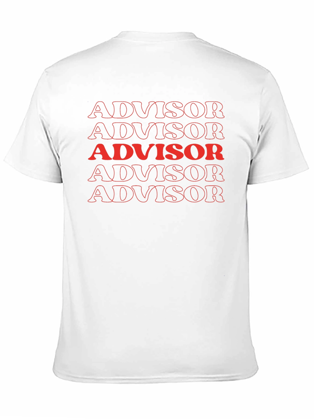 Advisor Graphic Print Black T-Shirt