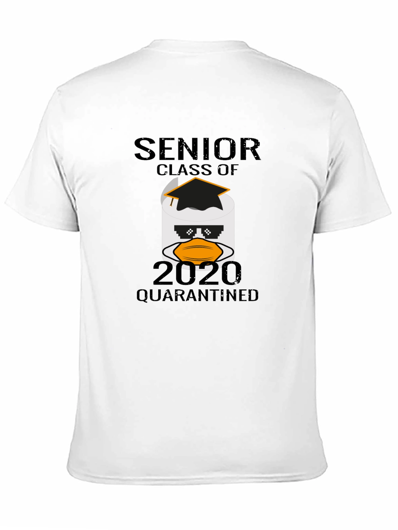 Senior 2020 Quarantined Toilet Paper Graduation T-Shirt