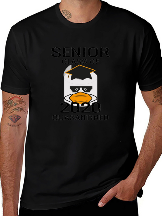 Senior 2020 Quarantined Toilet Paper Graduation T-Shirt