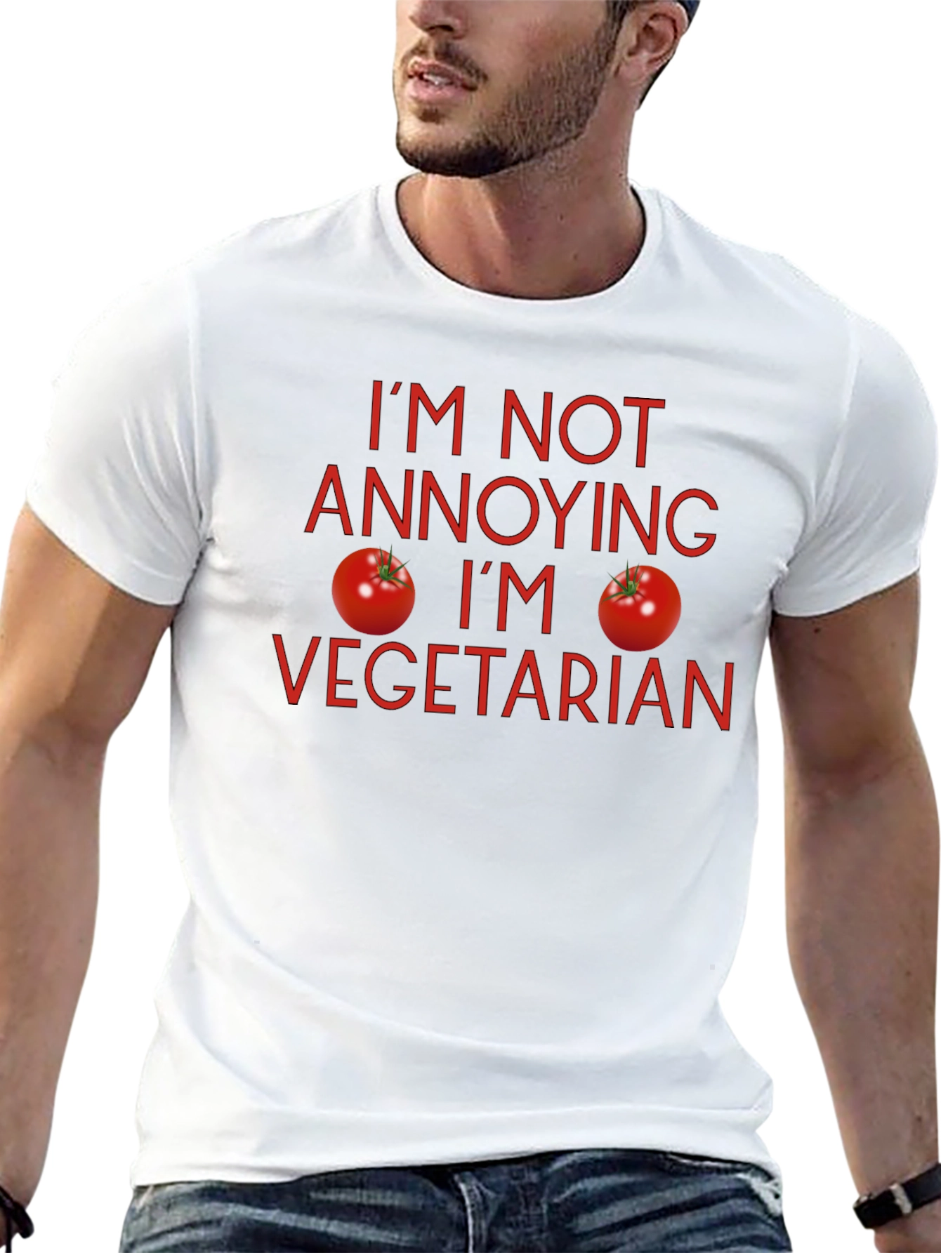 Im Not Annoying Im Vegetarian T-Shirt