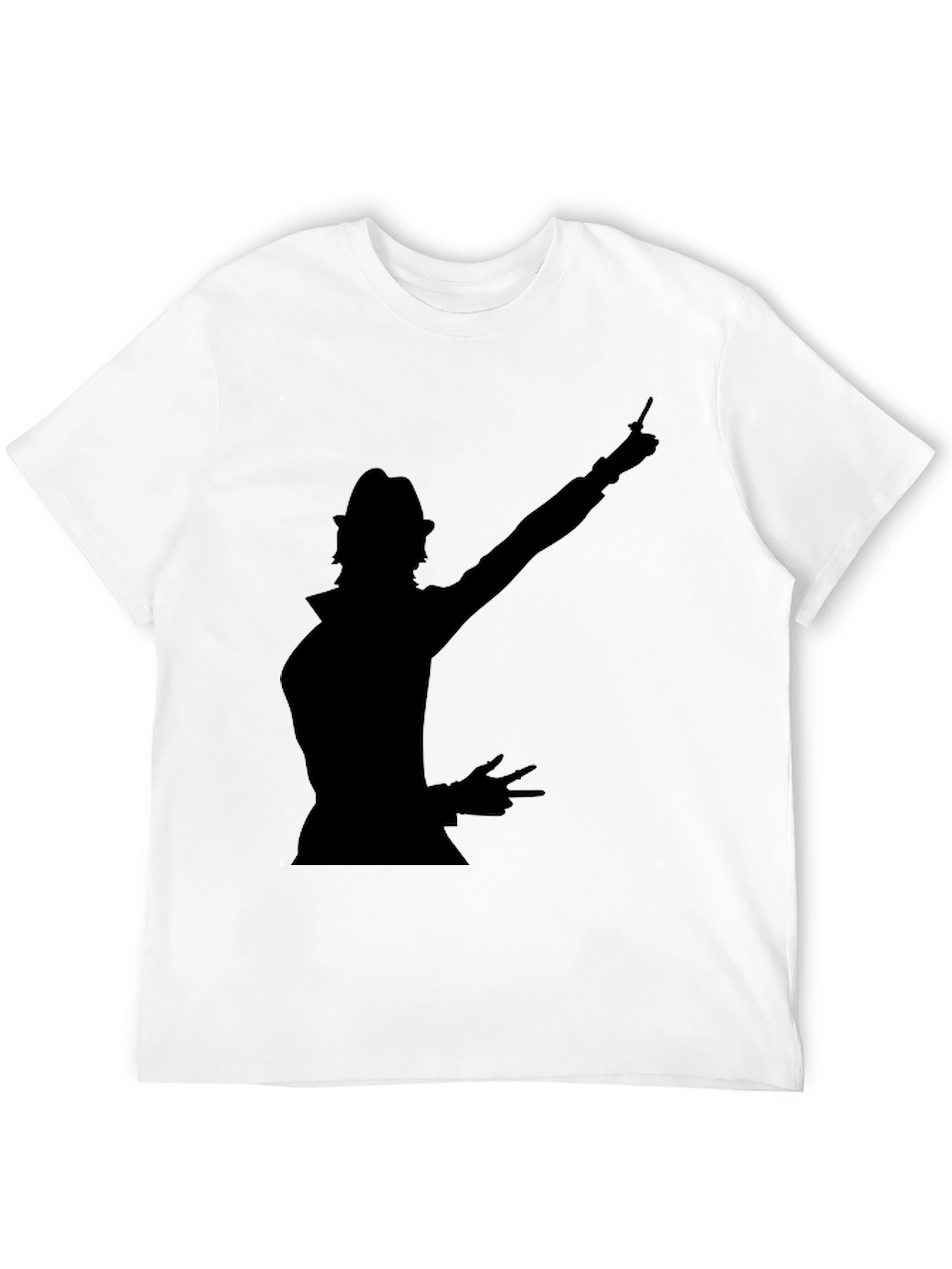 Silhouette Graphic Black T-Shirt