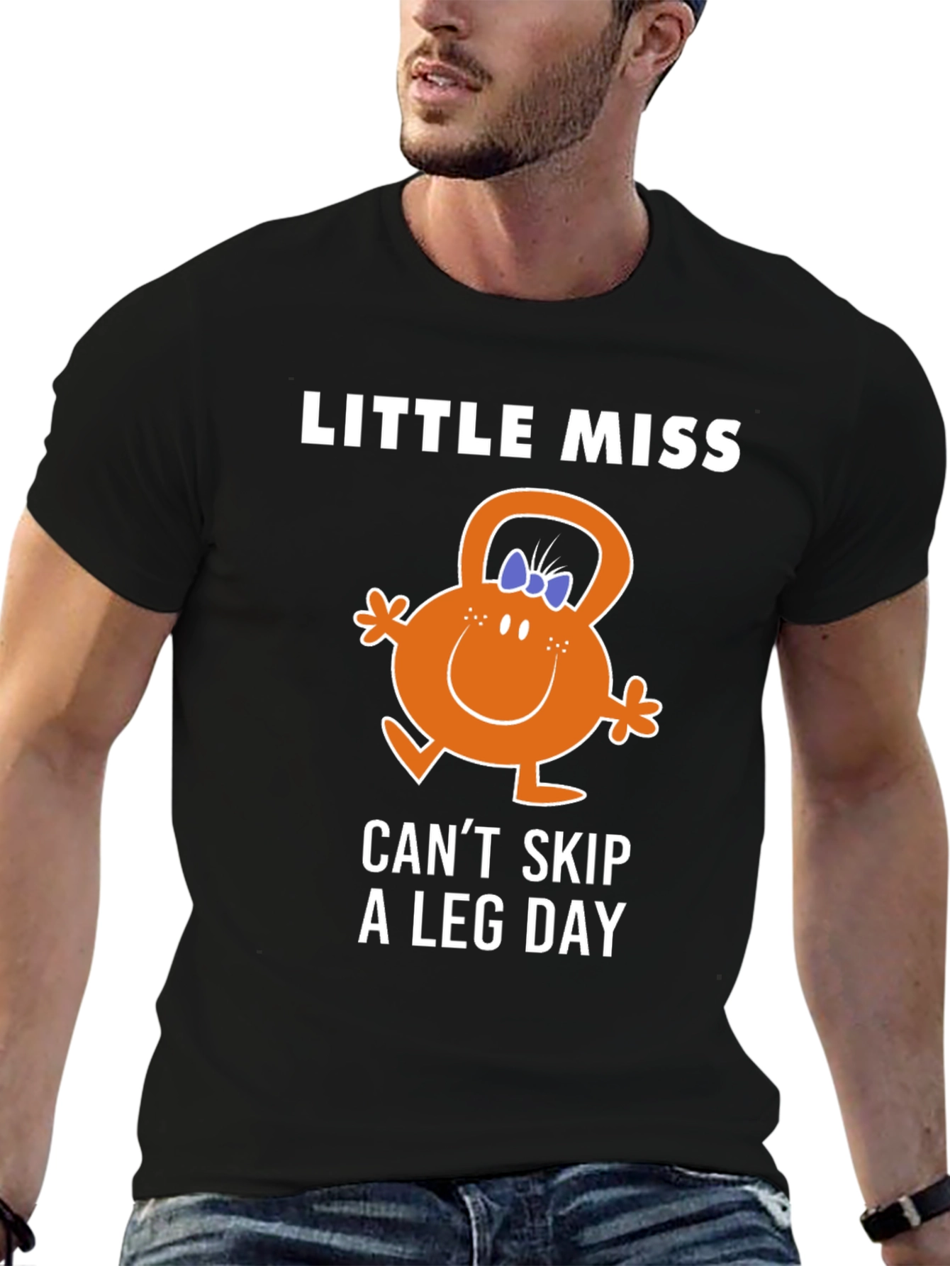 Little Miss Cant Skip Leg Day T-Shirt