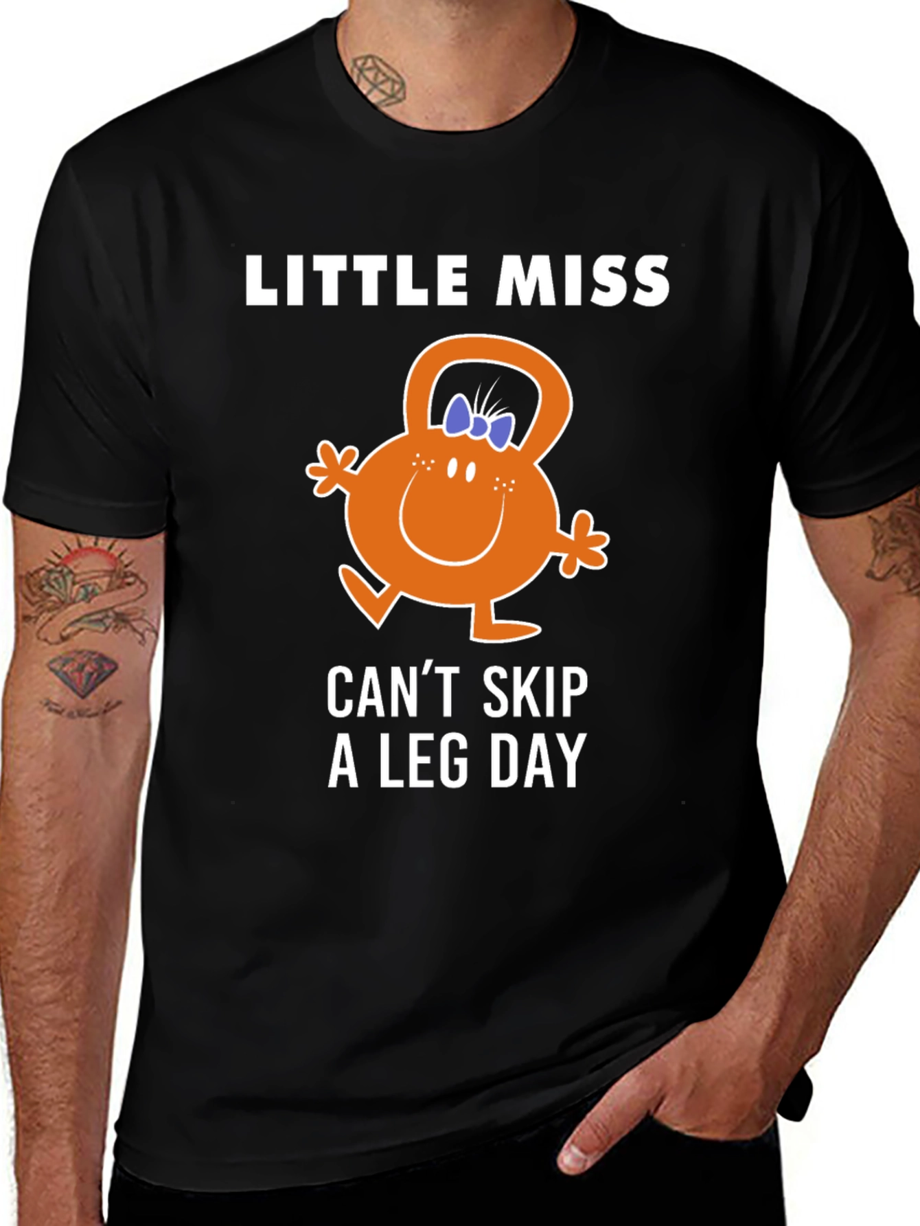 Little Miss Cant Skip Leg Day T-Shirt