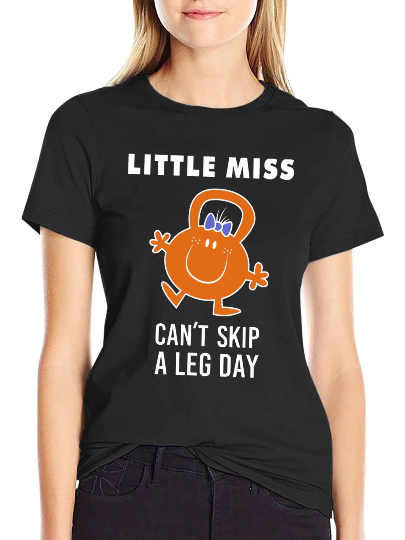 Little Miss Cant Skip Leg Day T-Shirt