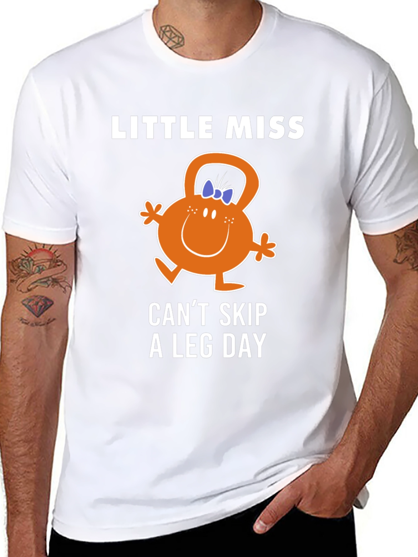 Little Miss Cant Skip Leg Day T-Shirt