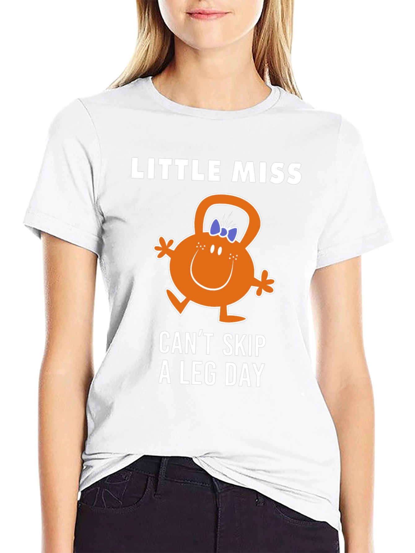 Little Miss Cant Skip Leg Day T-Shirt