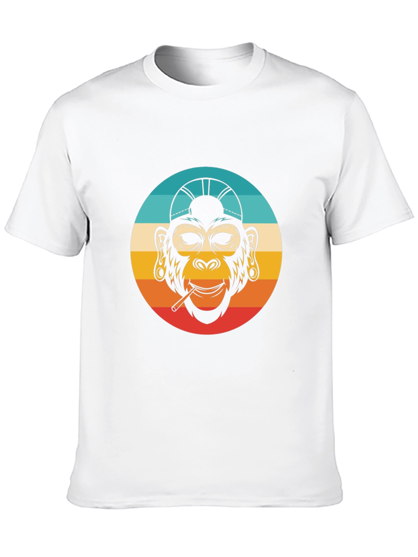 Retro Monkey Graphic T-Shirt