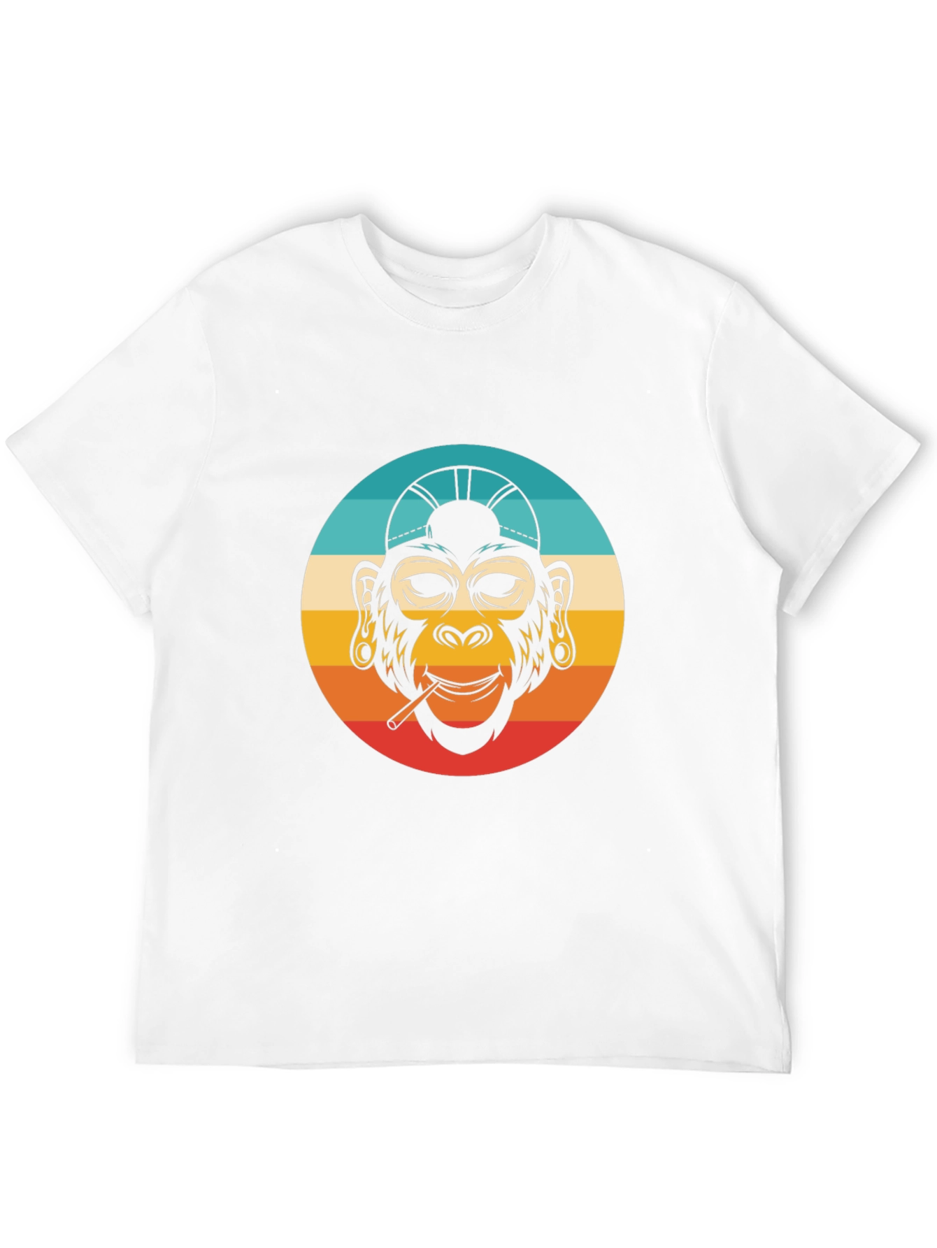 Retro Monkey Graphic T-Shirt
