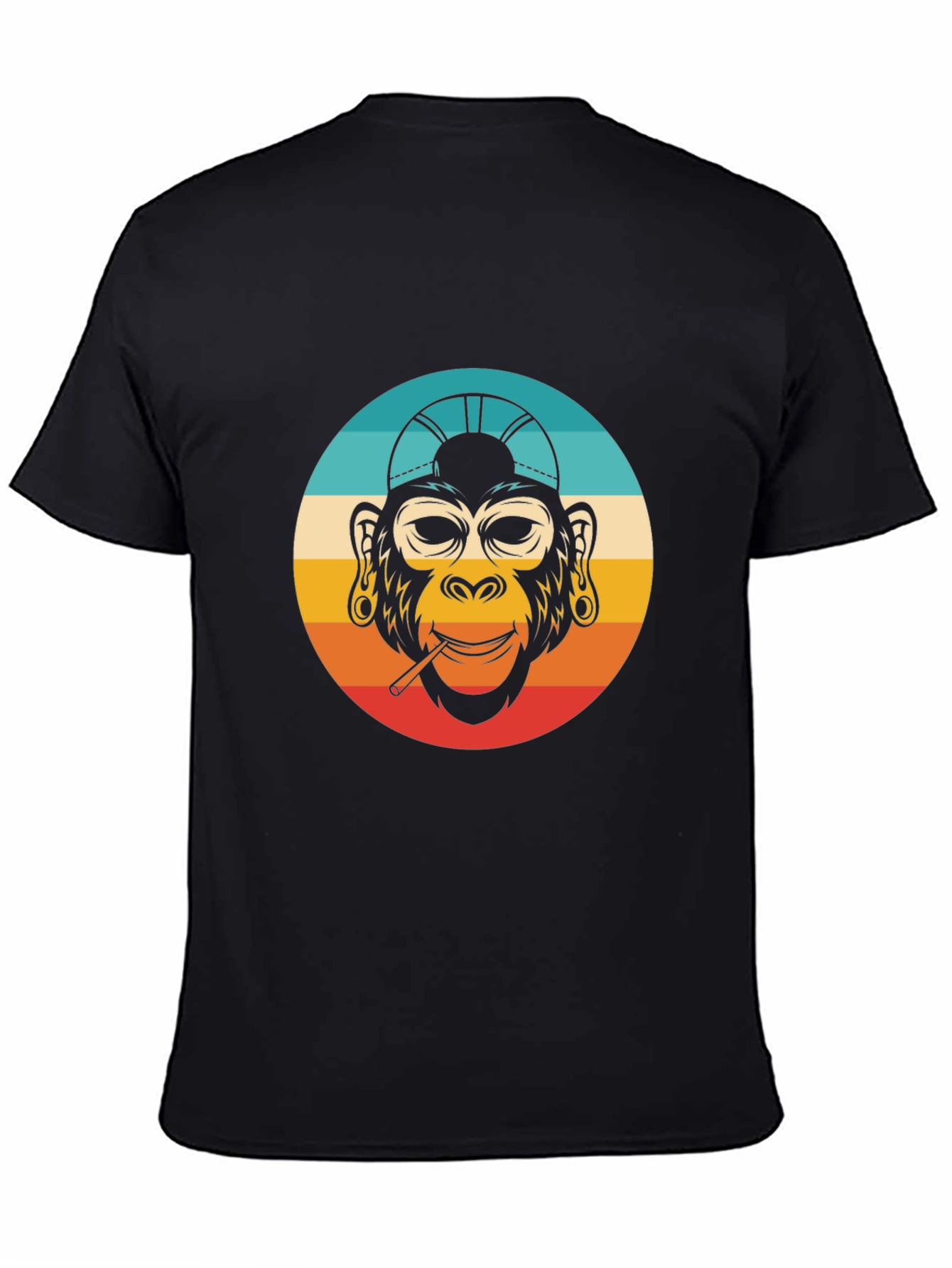Retro Monkey Graphic T-Shirt
