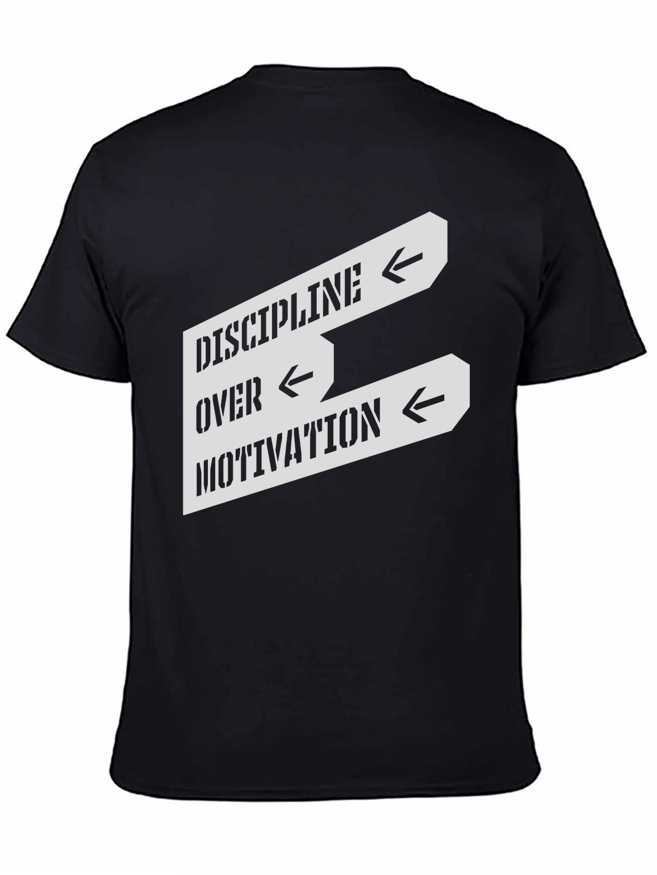Discipline Over Motivation Graphic Tee