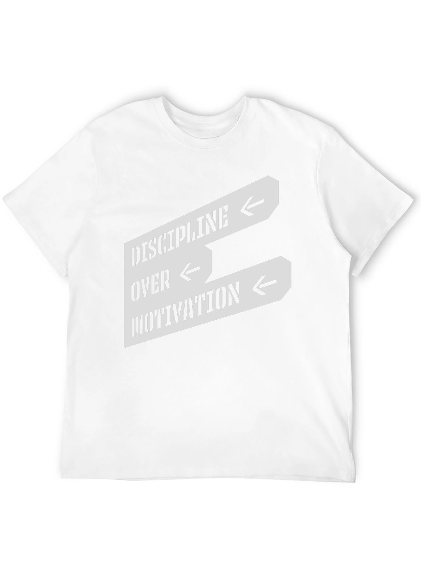 Discipline Over Motivation Graphic Tee