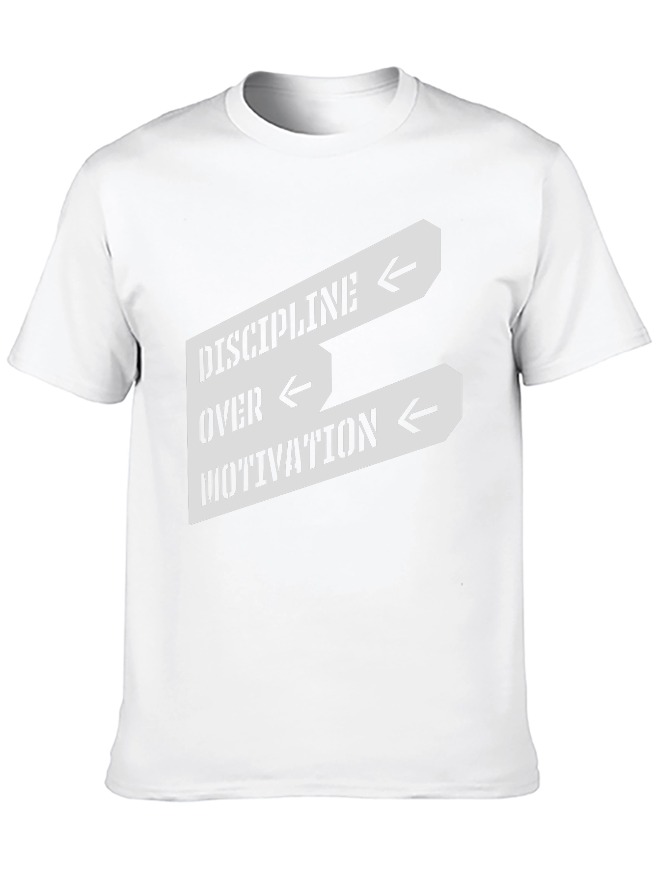 Discipline Over Motivation Graphic Tee