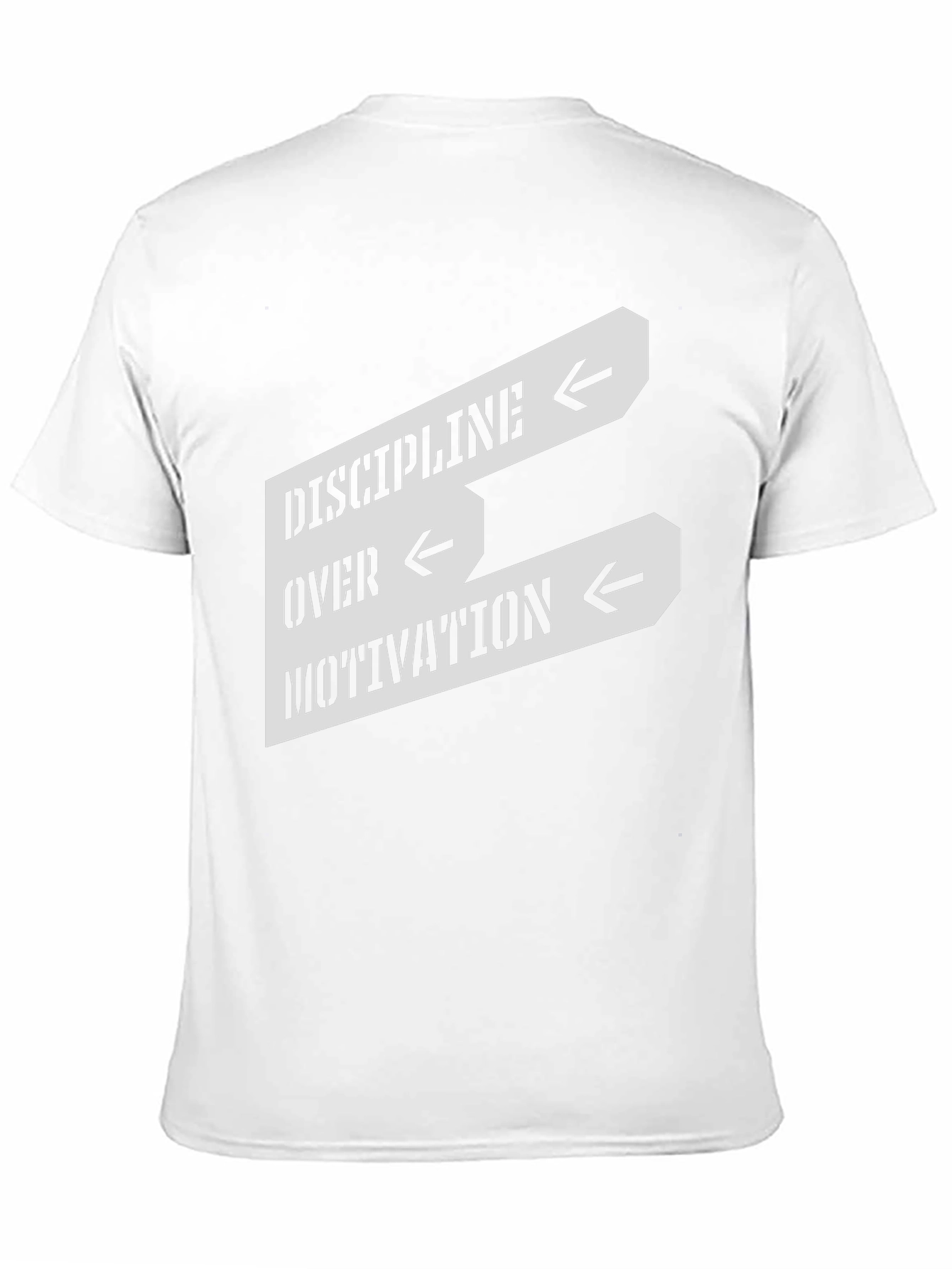 Discipline Over Motivation Graphic Tee