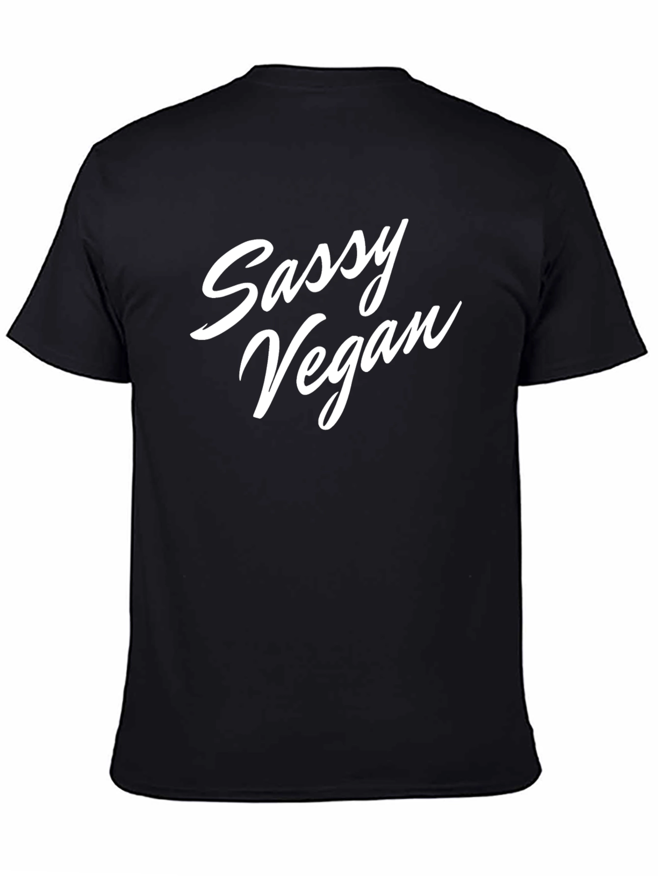 Sassy Vegan Black T-Shirt
