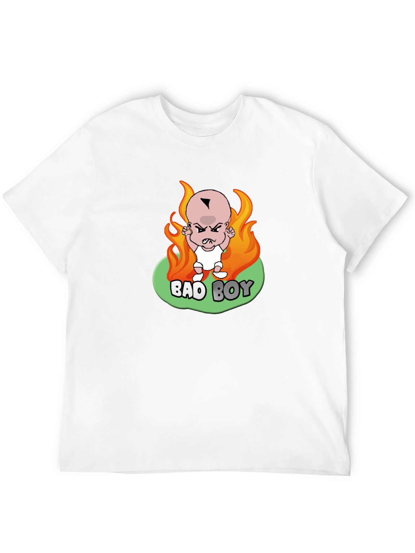 Bad Boy Baby Graphic Black T-Shirt