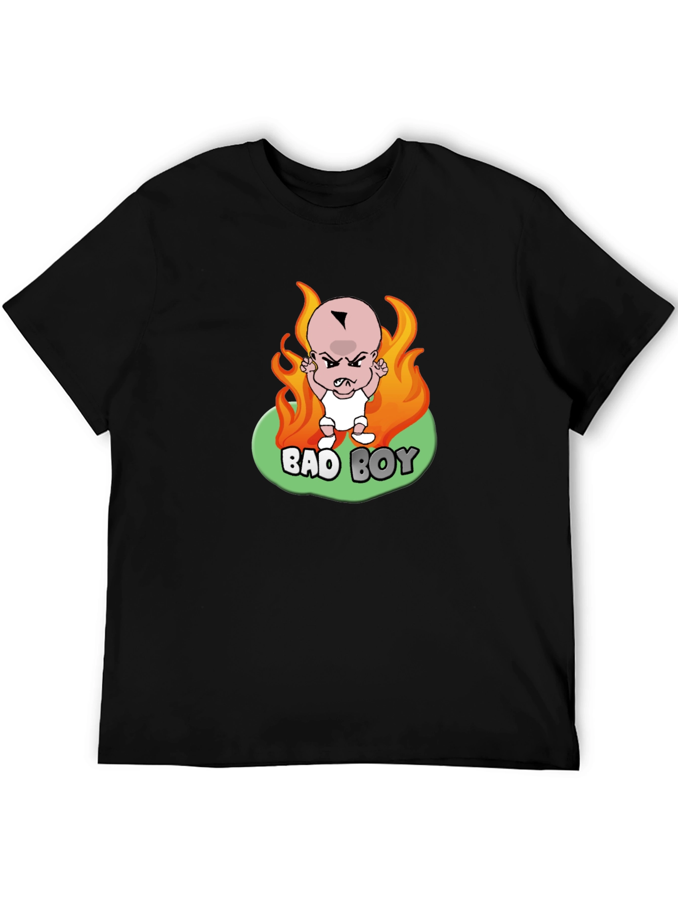 Bad Boy Baby Graphic Black T-Shirt
