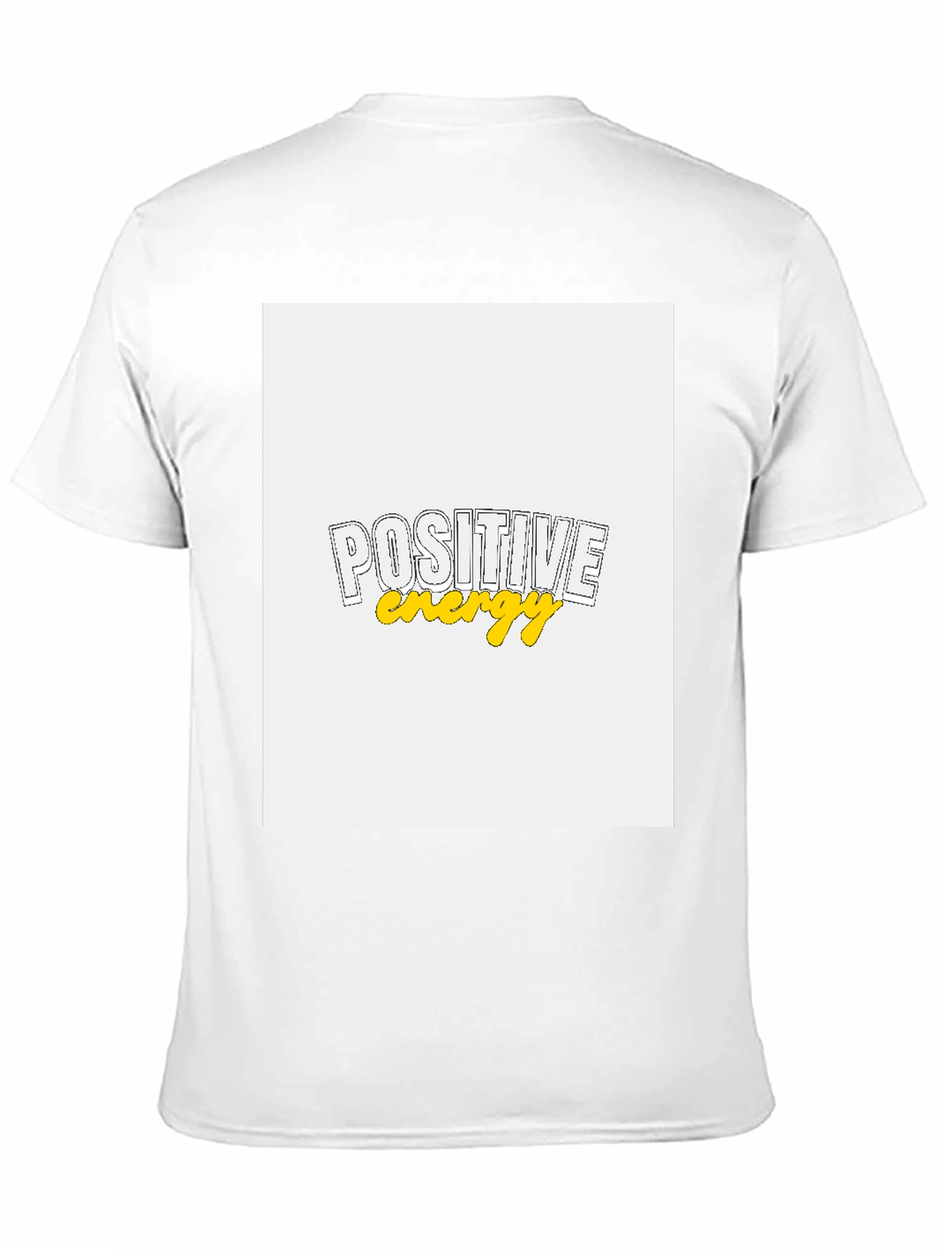 Positive Energy Graphic Tee - Black Cotton Blend