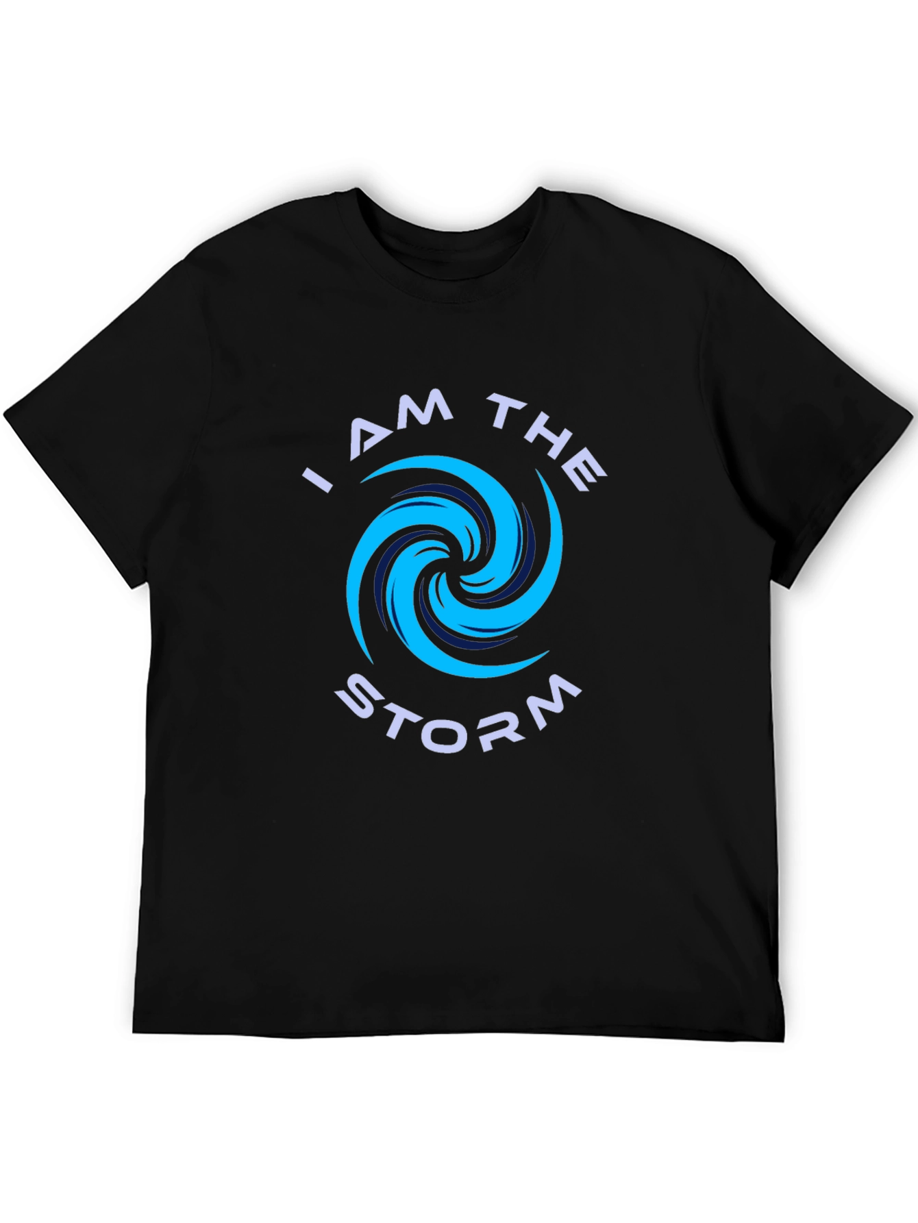 I Am The Storm Graphic Tee - Black