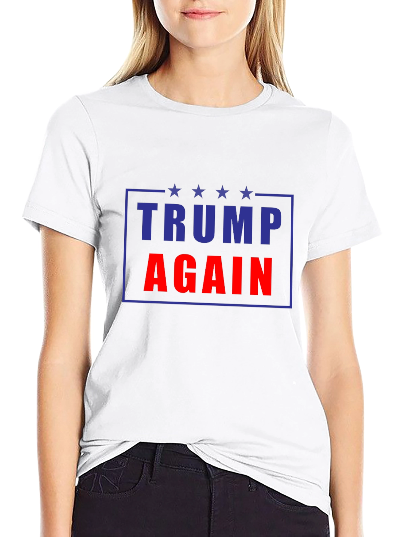 Trump Again Graphic Print Mens T-Shirt