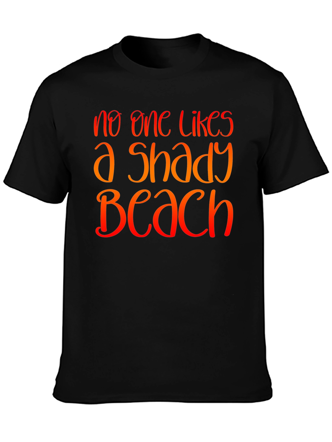 Shady Beach Graphic Tee - Summer Vacation T-Shirt