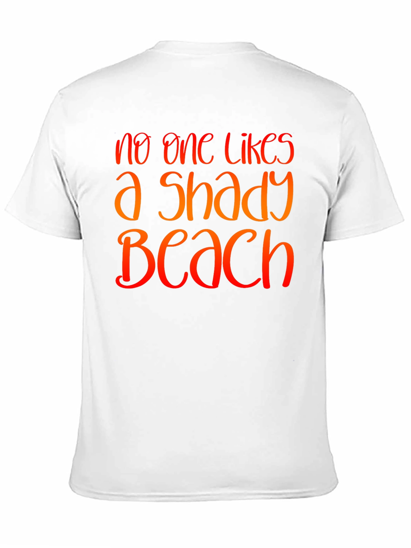 Shady Beach Graphic Tee - Summer Vacation T-Shirt
