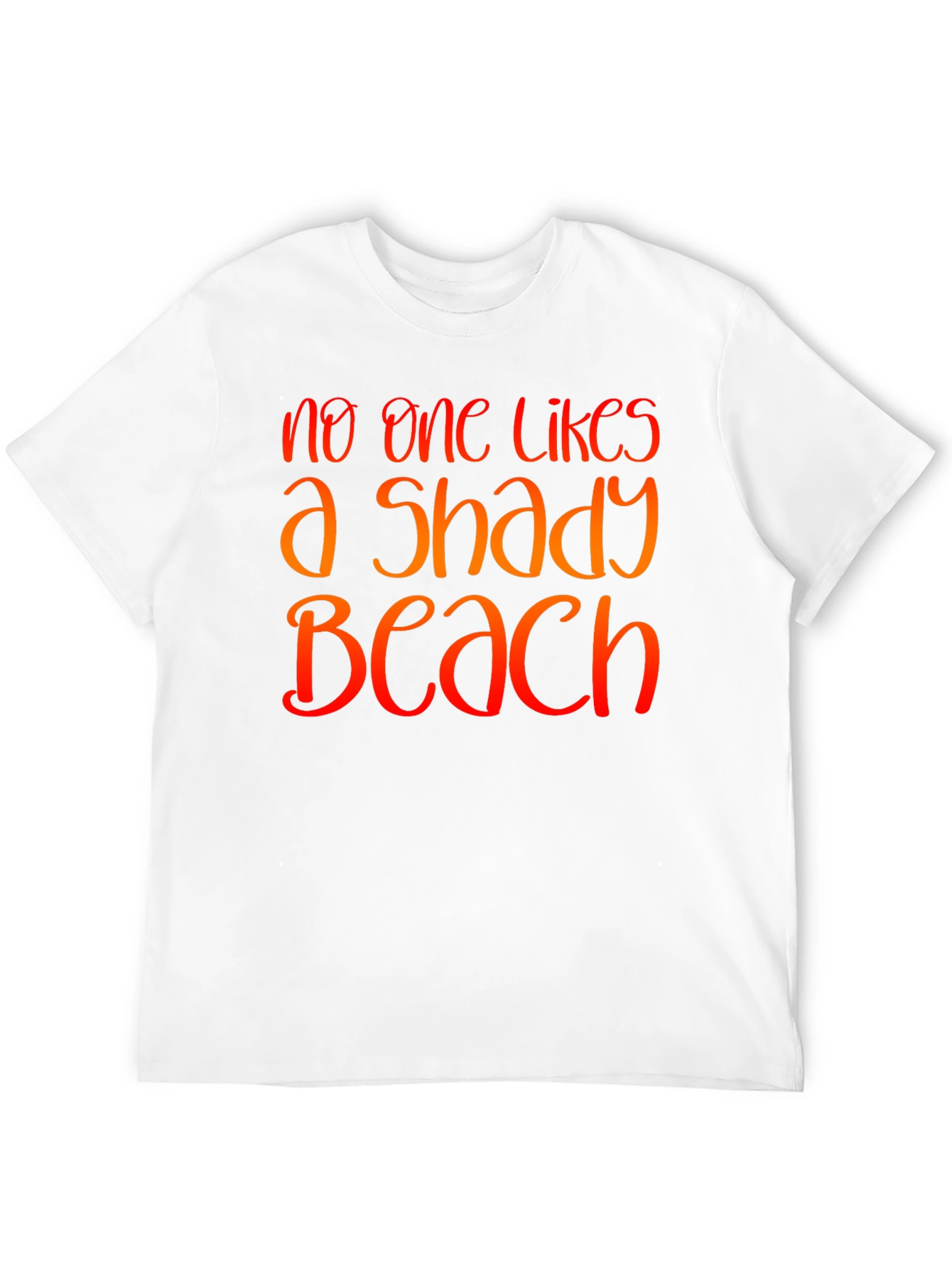 Shady Beach Graphic Tee - Summer Vacation T-Shirt