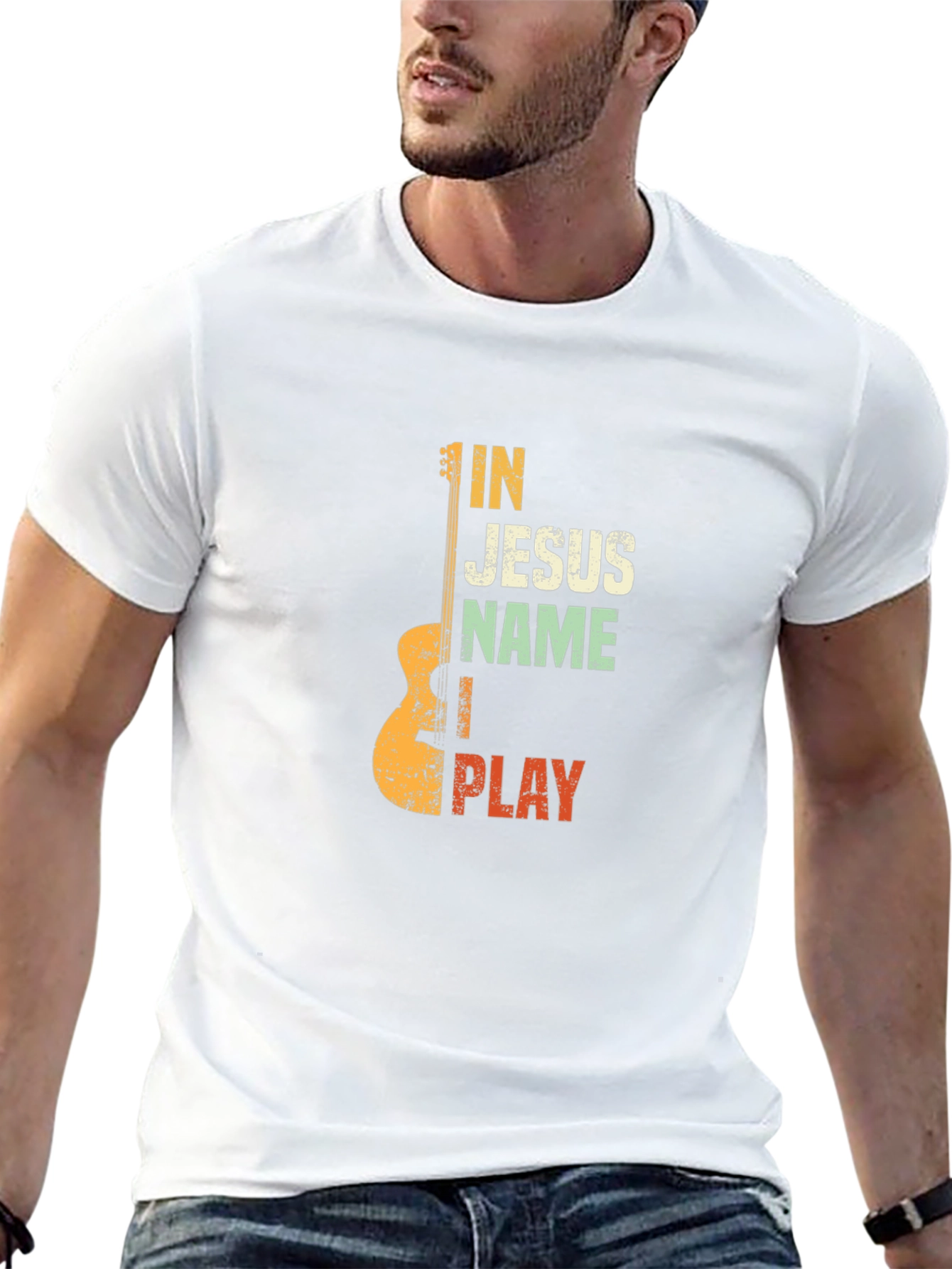 In Jesus Name I Play T-Shirt