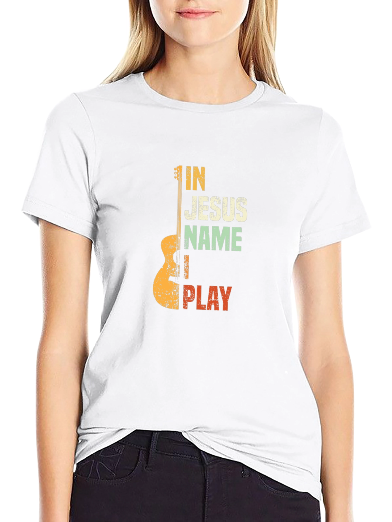 In Jesus Name I Play T-Shirt