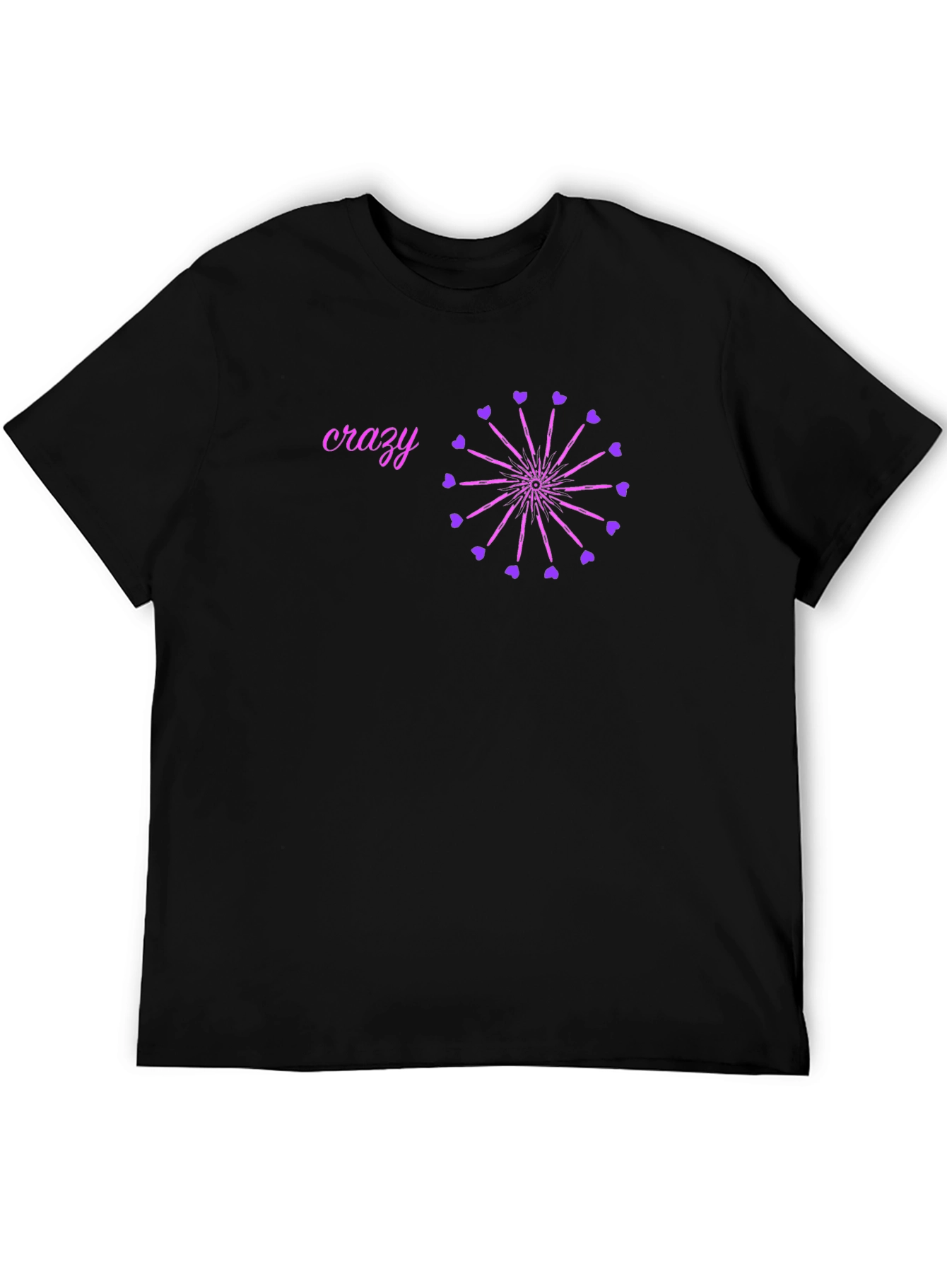 Crazy Heart Wheel T-Shirt
