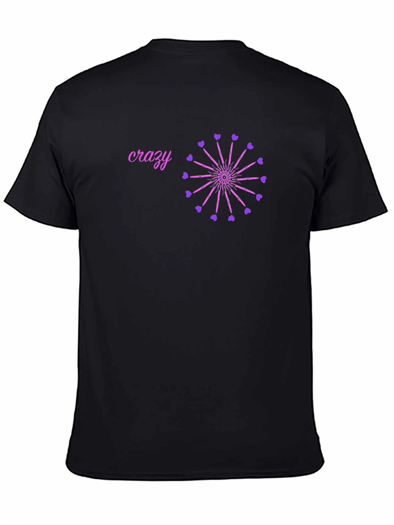 Crazy Heart Wheel T-Shirt
