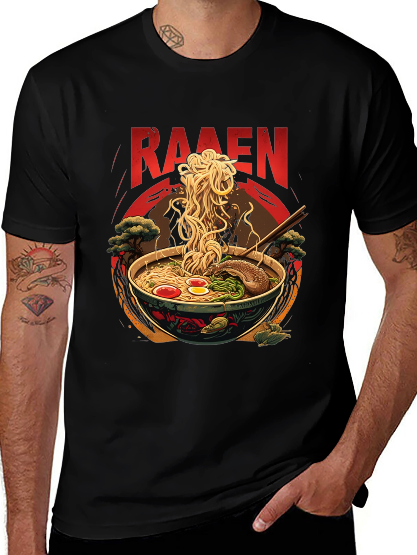 Ramen Graphic Tee - Comfort & Style