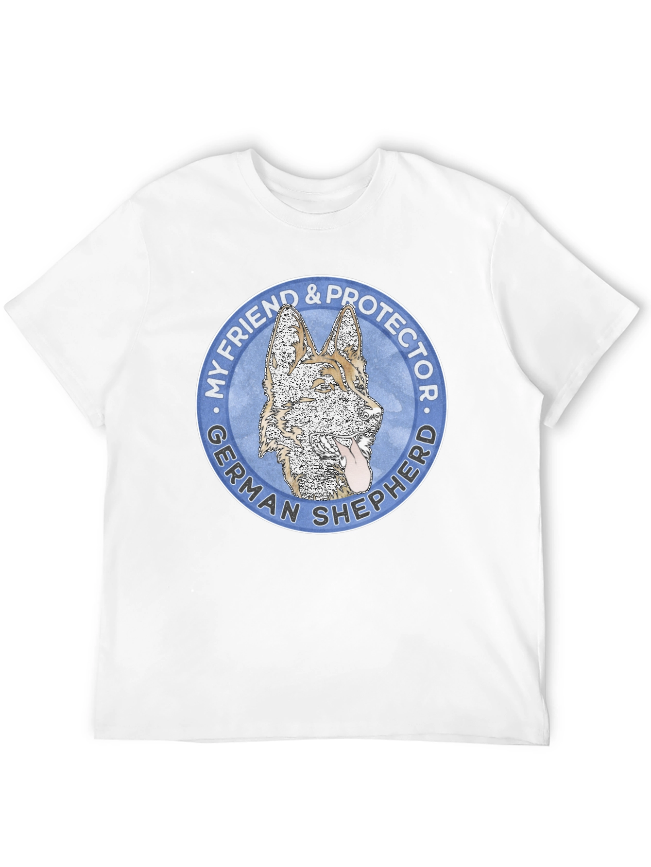 German Shepherd My Friend & Protector T-Shirt