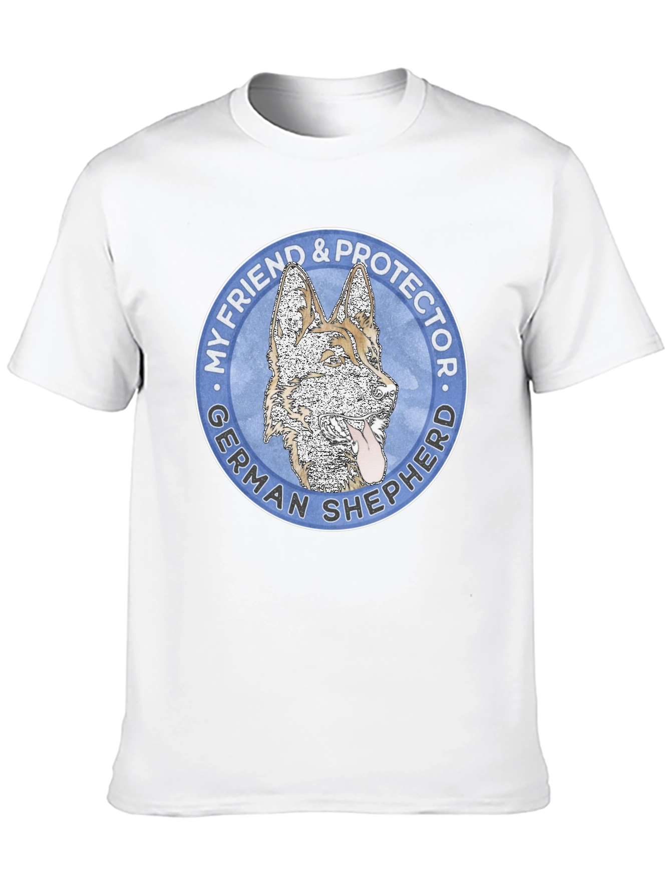 German Shepherd My Friend & Protector T-Shirt