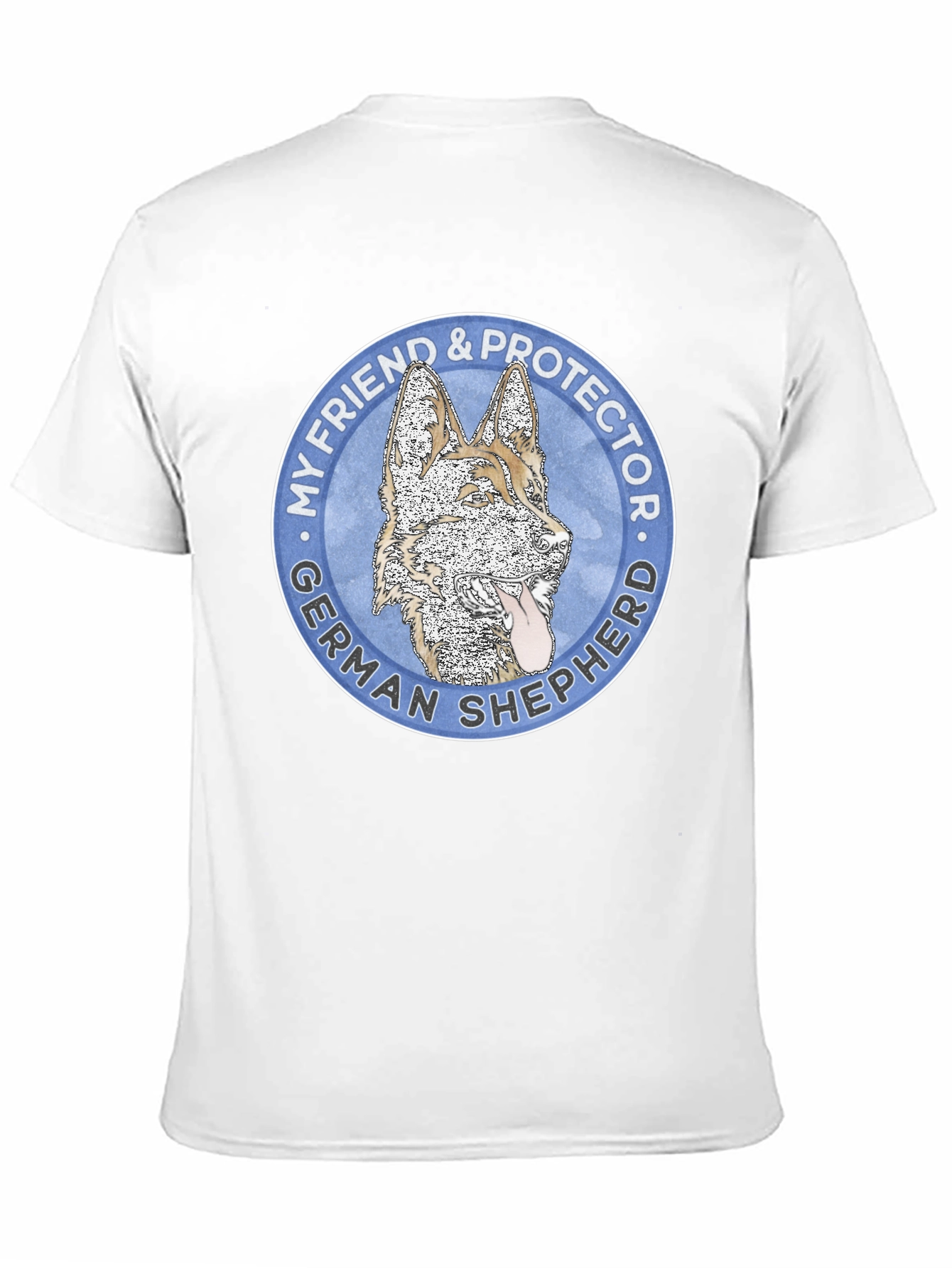 German Shepherd My Friend & Protector T-Shirt